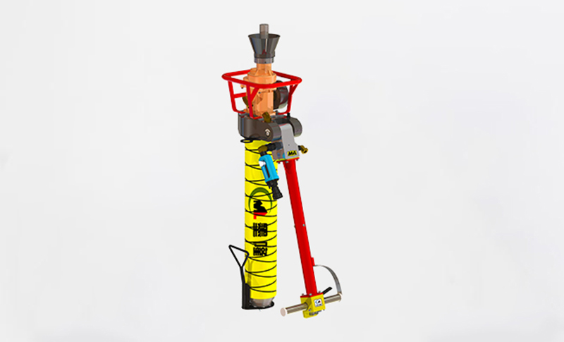 大功率氣動錨桿鉆機可打硬巖